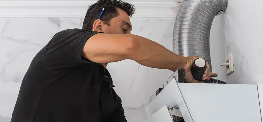Precision In-wall Dryer Vent Cleaning & Rerouting Corrections in Costa Mesa, CA