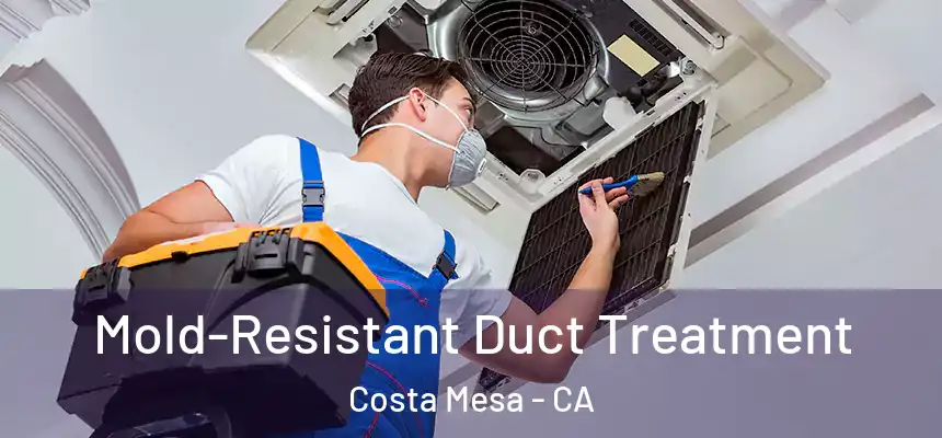 Mold-Resistant Duct Treatment Costa Mesa - CA