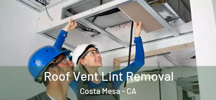  Roof Vent Lint Removal Costa Mesa - CA